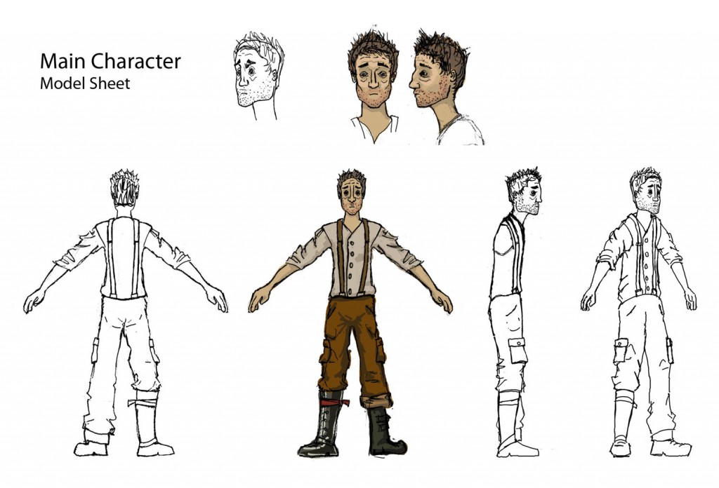 Hero Model Sheet