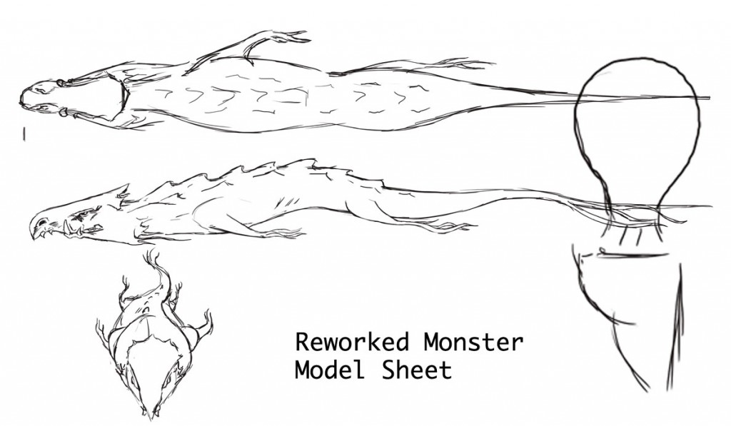 Monster Design Sketches